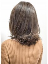 クアトログランシュ ひたちなか店(QUATRO×GranCieux)&nbsp;パールグレージュのワンカールスタイル！★QUATRO★