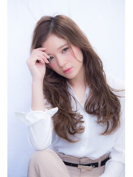 シュシュット(chouchoute) 大人かわいいベージュ系ワンレンヘルシーロング