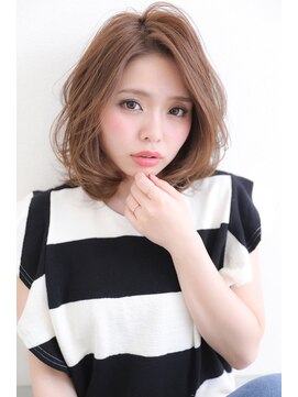 パシフィックダズールコパン(Pacific Dazzle copain) 【PD神戸】大人可愛い☆ミディアムカールスタイル