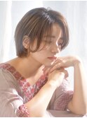 小顔に見せるハンサムショートスタイル♪高田馬場ボブスタイル