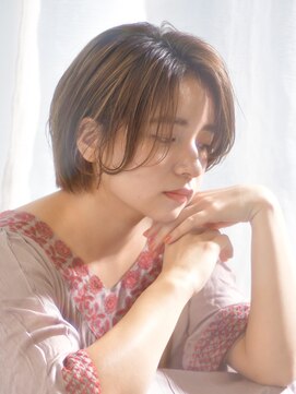 ネオリーブアオバ 高田馬場店(Neolive aoba) 小顔に見せるハンサムショートスタイル♪高田馬場ボブスタイル