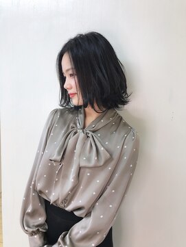 マノンヘアーデザイン(manon hair design..) 大人外ハネミディアム