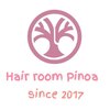 ヘア ルーム ピノア(Hair room pinoa)のお店ロゴ