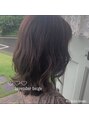 アンディアーモ カリーノ(andiamo carino)&nbsp;柔らかくまとまり艶と手触り変わる☆ラベンダーベージュ