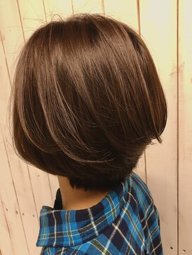 アンプリュス リアン(1+ Unplus lien) バイオレットベージュ大人ボブ/亀戸/錦糸町/平井