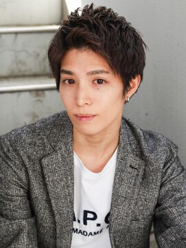 アフロート ディル(AFLOAT D'L) ウルフパーマ　ウェットヘア　スリークショート　コンマバング