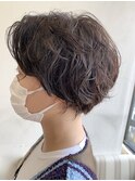 【新宿ペネロープ】マッシュショートニュアンスパーマ &nbsp;担当 RYO
