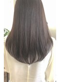 さらさら、ツルツルなストレートスタイル