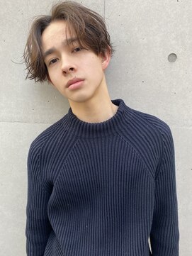 クオン 今泉(quon) 【quon men's】ニュアンスパーマ×アッシュ　-天神 今泉 薬院-