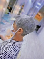 ジェイクラブ 土橋店(J CLUB)&nbsp;グレイヘア☆個性派ショートアシンメトリー☆