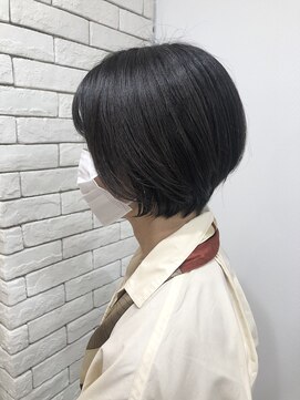 メモリーズ 銀座(Memories) 髪質改善/トリートメントで艶感ショートヘア/ショートボブ
