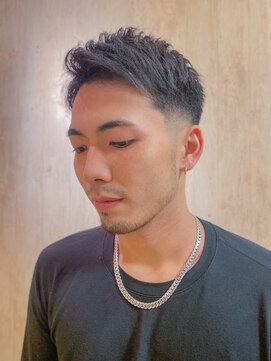 タカギ(TAKAGI) フェードカットツーブロックサイドパートビジネスショート59