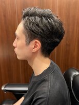 ヒロギンザ 御茶ノ水店(HIRO GINZA)&nbsp;ナチュラル7：3/御茶ノ水/パーマ/癖毛/ビジネスヘア