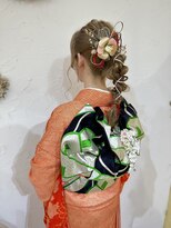 アミュー(amiu)&nbsp;成人式ヘアセット、着付け