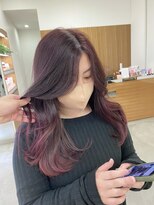 カッツ 駅家店(CUT S) ピンクグラデーション