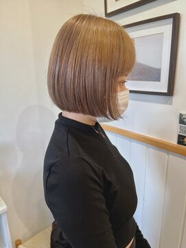 ジジ フィーカ 佐野(Gigi fika) ミルクティーベージュ