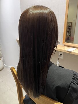 ココペリヘアー 低ダメージ＋自然な仕上がり＋艶☆酸性縮毛矯正