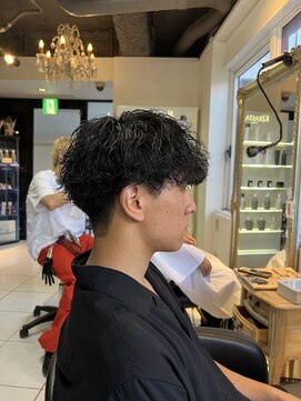 アイズ 海老名(AIZU) 波巻きスパイラルパーマ　波巻きパーマ　スパイラルパーマ