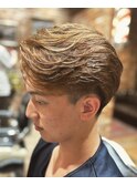 理容師　理容室　五反田　メンズ　ツイスパ　波巻き