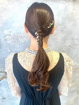 フー(fue’) 結婚式hairset