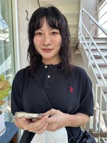 トレンチ(TRENCH)&nbsp;《TRENCH Riku》パーマスタイル　レイヤーカット