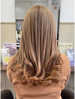 コアフィールフィス(COIFFURE fils) 透明感ベージュカラー 髪質改善トリートメントカラー