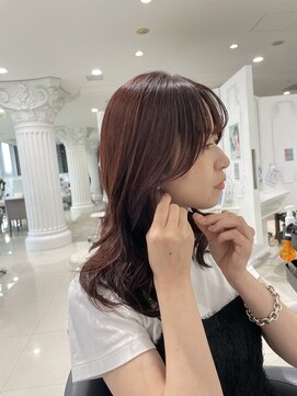 エアー 青山(AIR) 顔まわりレイヤー/顔まわりカット