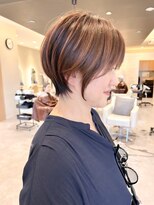 シシ 大宮(She 2.) ショートボブマッシショート/前髪/イメチェン/グレージュカラー