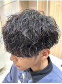 メンズパーマ(二子玉川/メンズパーマ/メンズカット/波巻き)