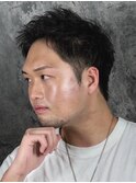 ツイストショートバンク/マッシュパーマ/ハイライト/ウルフ/波巻