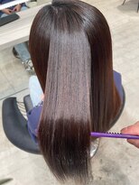 ロンドローズ 名古屋(Lond damaskRose)&nbsp;ブリーチ 学割 オリーブベージュ レイヤーカット リタッチ 658