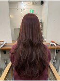 髪質改善/セミディ/シアーカラー/ダークアッシュ/魅力倍増カール