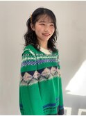 おおきなウェーブでカーリーに