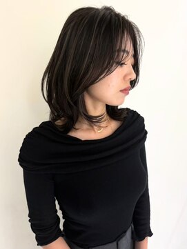 ネイロ バイ ジルブラン 葛西(NeiRo by JIL BLAN) ハイライト白髪ぼかしダブルカラーインナーカラーショートボブ