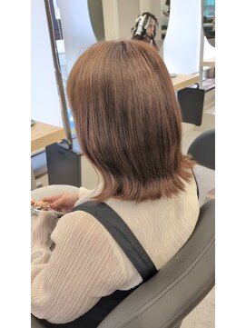 エイト ホワイト 札幌駅前店(EIGHT white) ベージュ×ボブ