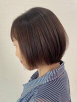 ヘアーアンドビューティーガーデン(HAIR AND BEAUTY GARDEN) 栃木大人ショートボブグレイカラー白髪染め白髪ぼかしハイライト