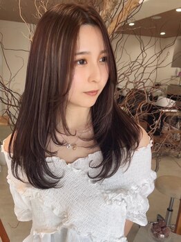 カノンヘアー(Kanon hair)の写真/印象を大きく左右する顔周りの似合わせカットはお任せあれ◎再現性の高いカットで朝のセットも簡単に☆
