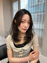 ボタン テンジン(VOTAN tenjin)&nbsp;【木串楽人】ミディアムレイヤー/韓国ヘア