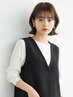 【初めての方オススメ】カット+透明感カラー+オージュアTr 14300→