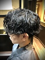 ヒロギンザ 池袋 サンシャイン通り店(HIRO GINZA) かき上げスパイラルパーマ　色気　大人パーマ　池袋