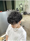 メンズ/スペインカール/シャドーパーマ/氏川洸希/多摩センター