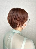 前髪/アンブレラカラー/こなれミディ/イメチェン/ウェーブパーマ