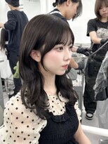 アマトウキョウ アユンチェ(AMA TOKYO×AYUNCHE) 前髪顔まわり韓国ヘアレイヤーカットサイドバンク2wayバンク韓国