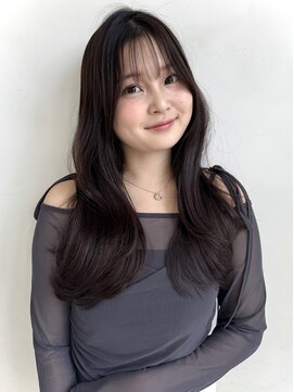 ザックラフィネ(ZACC raffine) レイヤーカット/くびれヘア/シースルーバング/ブラウン