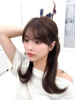 アマトウキョウスマートサロン(AMA TOKYO×Smart Salon)&nbsp;くびれレイヤー/顔まわりカット/くびれ巻き/レイヤーカット