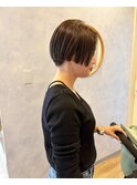 ぷつっとショート【吉祥寺　切りっぱなしボブ ぷつっとボブ】