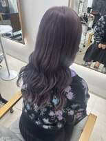 ミリ 奈良店(mm)&nbsp;ラベンダー/近鉄奈良/奈良/学割/透明感カラー/髪質改善