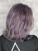 AUBE HAIR lacus 彦根2号店 【オーブ ヘアーラクス】 【AUBE HAIR】シアブルーベージュ_スモーキーウェーブ