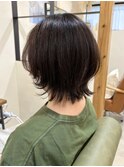 黒髪/オリーブグレー/小顔/ココアベージュ/千葉駅