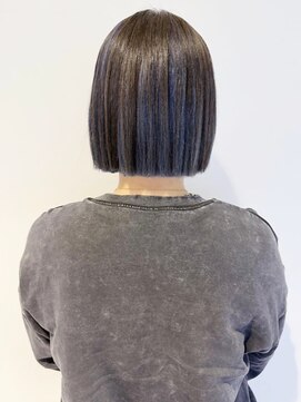 アンブレラカラー/ボブ/インナーカラー/ブルー［上福岡］